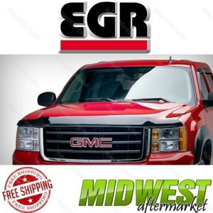 USoOK[h EGR Aerowrap Smoke Bug Shield For 2007-2014 Chevrolet Avalanche Suburban Tahoe EGR Aerowrap 2007-2014V{[Ao`xÕ^ẑ߂̉̏̉