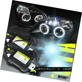 ヘッドライト Slim HID+2005-2010 Cobalt Projector Head Lights Black スリムHID + 2005-2010コバルトプロジェクターヘッドライトブラック