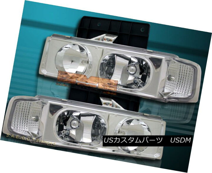 楽天市場】ヘッドライト 95-05 Chevy Astro Van Clear Headlights + 