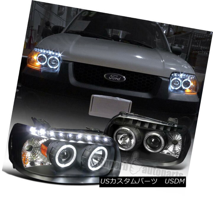 楽天市場】ヘッドライト 2005-2007 Ford Escape Dual Halo Projector 