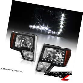 ヘッドライト L+R Black Diamond LED Headlight Corner Bumper Lamp Ford 09-2014 Ford F150 Truck L + RブラックダイヤモンドLEDヘッドライトコーナーバンパーランプフォード09-2014フォードF150トラック