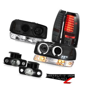 ヘッドライト 99 00 01 02 Sierra 2500HD Foglights smoked smd tail lights signal lamp headlamps 99 00 01 02 Sierra 2500HD Foglights smdテールライト信号ランプヘッドランプ 【並行輸入品】