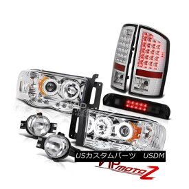 ヘッドライト CCFL Tech Pkg Headlights Chrome LED Taillamps Fog High Stop Smoke 02-05 Ram 2500 CCFL Tech PkgヘッドライトクロームLEDタイルランプFog High Stop Smoke 02-05 Ram 2500