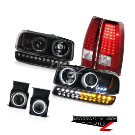 ヘッドライト 03-06 Sierra SLE Fog lamps smd tail lights matte black bumper light headlamps 03-06 Sierra SLEフォグランプsmdテールライトマットブラックバンパーライトヘッドランプ 【並行輸入品】
