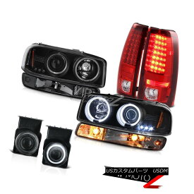 ヘッドライト 03-06 Sierra 5.3L Foglamps red rear smd brake lights bumper lamp ccfl headlights 03-06 Sierra 5.3Lフォグランプ赤色のリア/ブレーキライトバンパーランプccflヘッドライト