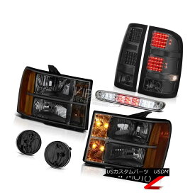 ヘッドライト 2008-2014 Sierra 2500 WT Fog Lamps Tail Brake Headlights Third Lamp Crystal Lens 2008-2014 Sierra 2500 WTフォグランプテールブレーキヘッドライト第3ランプクリスタルレンズ 【並行輸入品】