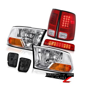 ヘッドライト 13-16 Ram 1500 RT High Stop Lamp Graphite Smoke Foglamps Taillights Headlamps 13-16ラム1500 RTハイストップランプグラファイトスモークフォグランプテールライトヘッドランプ