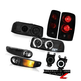 ヘッドライト 01 02 03 04 05 06 Yukon Tinted Halo Headlights Bumper Signal Brake Lamps Fog 01 02 03 04 05 06ユーコンティンテッドハローヘッドライトバンパーシグナルブレーキランプフォグ