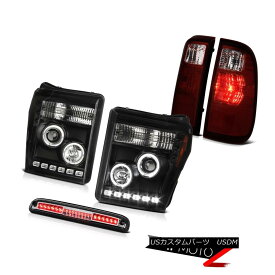 ヘッドライト 11-16 F250 Xlt 3RD Brake Light Smoked Red Taillamps Nighthawk Black Headlamps 11-16 F250 Xlt 3RDブレーキライトスモークレッドタイルランプナイトホークブラックヘッドランプ