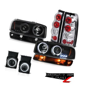 ヘッドライト 03-06 Sierra SL Chrome foglights tail brake lamps black signal light headlights 03-06シエラSLクロッグfoglightsテールブレーキランプブラック信号ライトヘッドライト