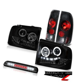 ヘッドライト Projector Headlights Smoke CCFL Halo Rear Brake Lamp High Stop LED 05 06 07 F350 プロジェクターヘッドライト煙CCFL HaloリアブレーキランプハイストップLED 05 06 07 F350