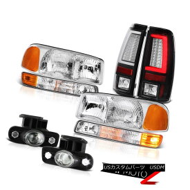 ヘッドライト 99 00 01 02 Sierra 2500 Headlamps Corner Black Tail Lights Fog Lamps Replacement 99 00 01 02 Sierra 2500ヘッドランプコーナーブラックテールライトフォグランプの交換 【並行輸入品】