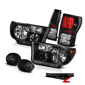 ヘッドライト Diamond Black Headlight+Led Tail Light+Fog Lamp COMBO Tundra 07-13 ダイヤモンドブラックヘッドライト+ Ledテールライト+フォグランプCOMBO Tundra 07-13