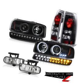 ヘッドライト 1999-2002 Sierra 6.6L Clear chrome foglights tail lamps parking lamp headlights 1999-2002シエラ6.6Lクリアクロムフォグライトテールランプパーキングランプヘッドライト 【並行輸入品】