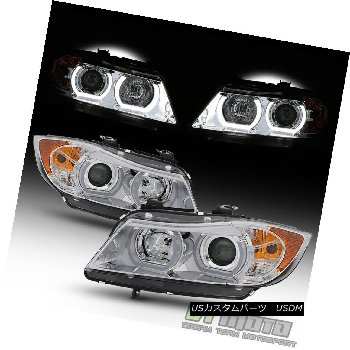 ヘッドライト [HID Xenon-AFS] 2006-2008 BMW E90 Sedan LED Tube Projector Headlights Headlamps [HID  キセノン-AFS  2006-2008 BMW E90セダンLEDチューブプロジェクターヘッドライトヘッドランプ