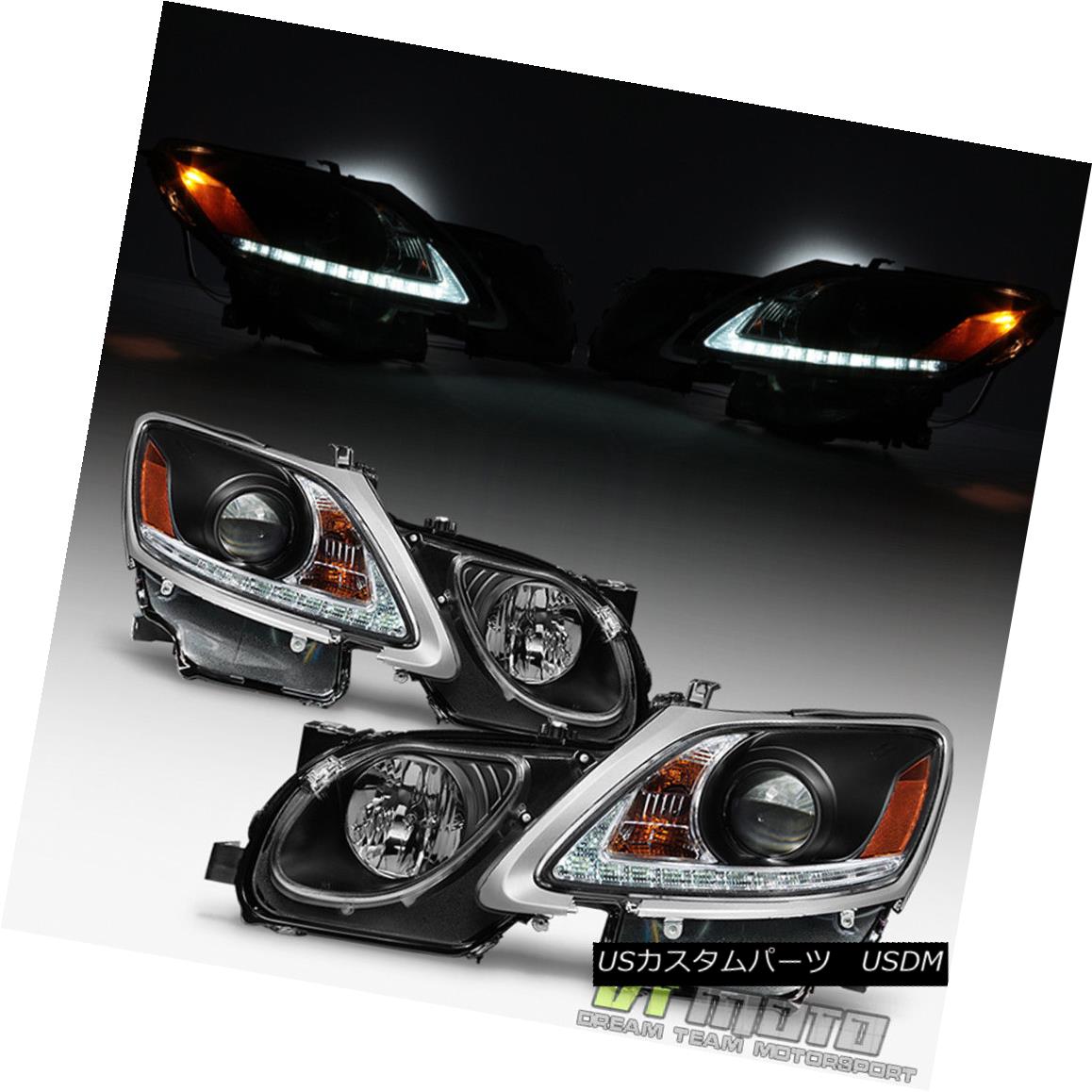 楽天市場】ヘッドライト Black 2006-2011 Lexus GS300 GS350 HID Xenon