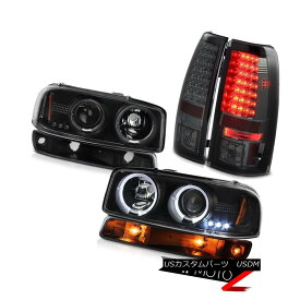 ヘッドライト 1999-2002 Sierra SLE Graphite smoke smd tail lights signal lamp headlamps LED 1999-2002シエラSLEグラファイト煙smdテールライト信号ランプヘッドライトLED 【並行輸入品】