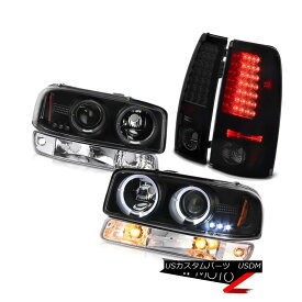 ヘッドライト 1999-2006 Sierra 6.0L Dark tinted tail lights signal light matte black headlamps 1999-2006 Sierra 6.0Lダークテールライト信号光マットブラックヘッドライト 【並行輸入品】