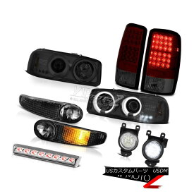 ヘッドライト Bright CCFL Halo Headlamp Bumper Signal Taillight Fog Brake Lamp LED 01-06 Yukon 明るいCCFLハローヘッドランプバンパー信号尾灯霧ブレーキランプLED 01-06ユーコン