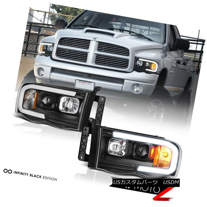 楽天市場】ヘッドライト 02-05 Dodge RAM Pickup 1500 2500 3500 Black 