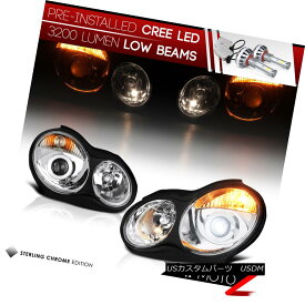 ヘッドライト [CREE LED Bulb Installed] 01-07 MB C-Class W203 Chrome Projector Headlight Lamp [CREE LED Bulbをインストール] 01-07 MB CクラスW203クロームプロジェクターヘッドライトランプ