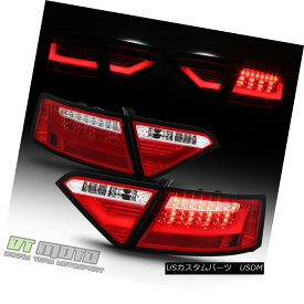 テールライト LED Light Tube Tail Brake Lamps For 2008-2012 Audi A5 S5 Factory LED Model 4pcs LEDライトチューブテールブレーキランプ2008年?2012年Audi A5 S5工場LEDモデル4個