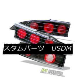 テールライト Fits Black 95-99 Mitsubishi Eclipse Altezza Tail Lights Lamps w/Center Trunk Pc フィットブラック95-99三菱Eclipse AltezzaテールライトランプセンタートランクPc