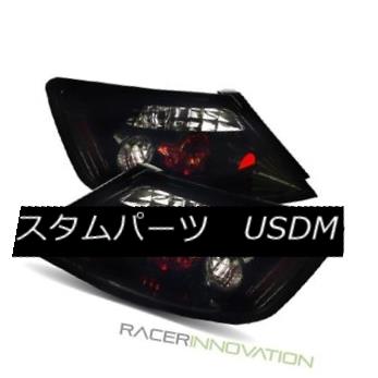 テールライト For 06-11 Honda Civic 2DR Coupe Black Smoke Altezza Tail Lights Rear Brake Lamps 06-11ホンダシビック2DRクーペブラックスモークアルテッツァテールライトリアブレーキランプ
