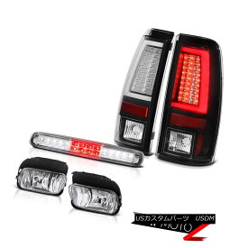 テールライト 03-06 Silverado 1500 Tail Lights Euro Clear Fog 3RD Brake Light Tron Tube LED 03-06 Silverado 1500テールライトユーロクリアフォグ3RDブレーキライトトロンチューブLED