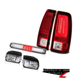 テールライト 2003-2006 Silverado Red Taillamps Fog Lights Roof Brake Lamp Neon Tube Light Bar 2003-2006 Silverado LedテールランプフォグライトRoof Brake Lamp Neon Tube Light Bar