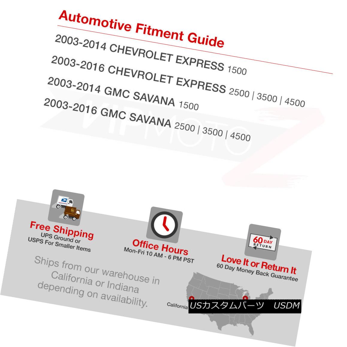 楽天市場】テールライト Black 2003-2014 Chevy Express GMC Savana