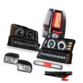 テールライト 03-06 Silverado Fog Lamps 3RD Brake Lamp Parking Headlamps Rear Lamps Ccfl Rim 03-06 Silveradoフォグランプ3RDブレーキランプパーキングヘッドランプリアランプCcfl Rim