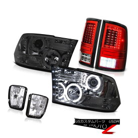 テールライト 2013-2018 RAM 1500 Rosso Red Tail Lamp Fog Light Graphite Smoke Head Lamps SET 2013-2018 RAM 1500ロッソレッドテールランプフォグライトグラファイトスモークヘッドランプSET