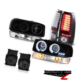 テールライト 03-06 Sierra SLE Foglamps led tail lamps clear chrome bumper light headlamps 03-06 Sierra SLE Foglampsテールランプのクリアクロムバンパーライトヘッドランプ 【並行輸入品】