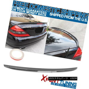 GAp[c FIT For 03-11 Benz SL Class R230 AMG Style Carbon Fiber Cf Trunk Spoiler FIT 03-11xcSLNXR230 AMGX^CYf@CfgNEX|C[