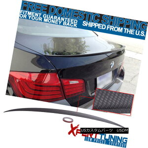 GAp[c For 11-16 BMW 5-Series F10 M5 Style Trunk Spoiler Wing Carbon Fiber CF 11-16 BMW 5V[YF10 M5X^CgNX|C[EBOJ[{t@Co[CF
