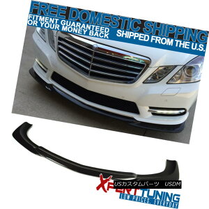エアロパーツ 10 11 12 13 E Class W212 4Dr AMG Godhand Front Bumper Lip Carbon Fiber CF 10 11 12 13 EクラスW212 4Dr AMGゴッドハンドフロントバンパーリップカーボンファイバーCF