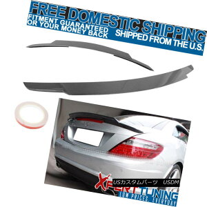 エアロパーツ Open Box Fits 11-13 SLK Class R172 2Dr V Style Trunk Spoiler - Carbon Fiber CF Open Box 11-13 SLKクラスR172 2Dr Vスタイルトランク・スポイラー - 炭素繊維CF