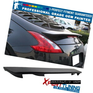 GAp[c Fits 09-18 Nissan 370Z OE Factory Style ABS Trunk Spoiler - OEM Painted Color tBbg09-18Y370Z OEHX^CABSgNX|C[ - OEMhF