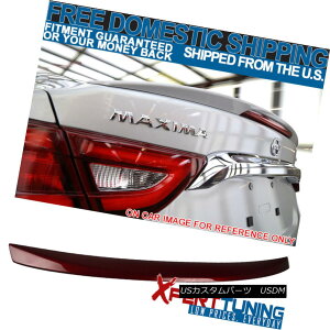 GAp[c Fits 16-18 Maxima OE Style Trunk Spoiler Painted Coulis Red #NAW - ABS tBbg16-18}LV}OEX^CgNX|C[hCoulis#NAW - ABS