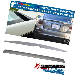 �G�A���p�[�c 08-12 Accord 4Dr OE Style Painted Trunk  Roof Spoiler - OEM Painted Color 08-12�A�R�[�h4Dr OE�X�^�C���h���g�����N��amp; �����X�|�C���[ - OEM�h���F