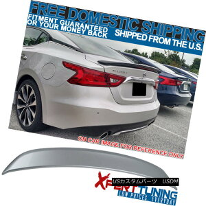 GAp[c Fit 16-18 Maxima OE2 Trunk Spoiler Painted Brilliant Silver Metallic #K23 - ABS tBbg16-18}LV}OE2gNX|C[huAgVo[^bNK23 - ABS