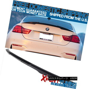 エアロパーツ Open Box Fits 15-17 BMW F82 M4 Coupe Performance Trunk Spoiler Carbon Fiber CF オープンボックス15-17 BMW F82 M4クーペパフォーマンストランクスポイラー炭素繊維CFに適合