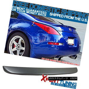 GAp[c Fits 03-08 Nissan 350Z Z33 ABS Trunk Spoiler Painted #KY0 Chrome Silver Metallic tBbg03-08Y350Z Z33 ABSgNX|C[hKY0NVo[^bN