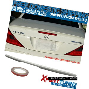 GAp[c FIT 03-11 Benz SL-Class R230 AMG ABS Trunk Spoiler Painted Alabaster White #960 FIT 03-11xcSLNXR230 AMG ABSgNX|C[hAoX^[zCg960