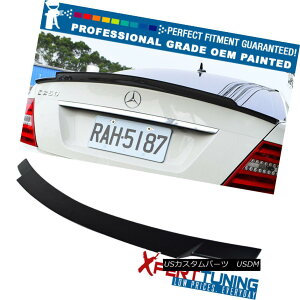 GAp[c 08-14 C-Class W204 Sedan V Style Painted Trunk Spoiler - OEM Painted Color 08-14 CNXW204Z_VX^ChgNEX|C[ - OEMhJ[