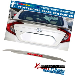 GAp[c 16-18 Civic Sedan FC1 2 Tone JDM RS SI Style Trunk Spoiler - OEM Painted Color 16-18VrbNZ_FC1 2g[JDM RS SIX^CgNX|C[ - OEMhJ[