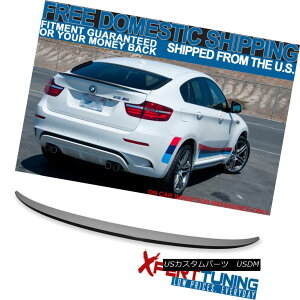 GAp[c 08-13 BMW E71 X6 P Style Rear Trunk Spoiler Lip Wing Deck Unpainted ABS Plastic 08-13 BMW E71 X6 PX^CAgNX|C[bvECOfbLhABS