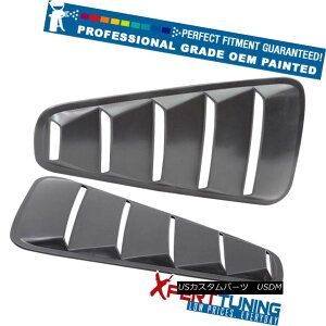 �G�A���p�[�c 05-09 Ford Mustang OE Style Painted PP Window Louver Visor - OEM Painted Color 05-09�t�H�[�h�}�X�^���OOE�X�^�C���̃y�C���gPP�E�B���h�E���[�o�[�o�C�U�[ - OEM�h���J���[ �y���s�A���i�z