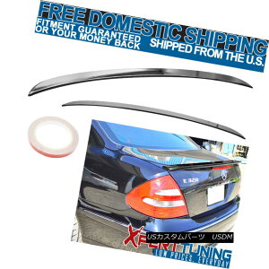 GAp[c 03-09 Benz E-Class W211 4Dr L Type ABS Trunk Spoiler Painted Black #040 03-09xcENXW211 4Dr L^CvABSgNX|C[yCgubN040